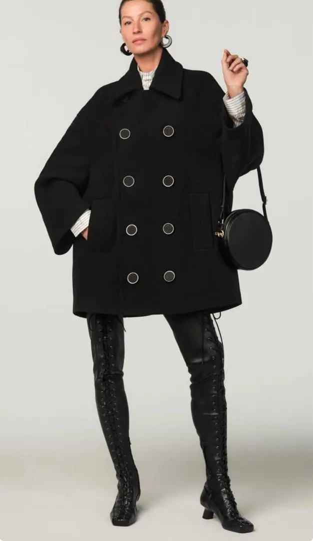 ZARA STEFANO PILATI オーバーサイズフィット　ウールコート ZARA × STEFANO PILATI オーバーサイズフィットウールコート