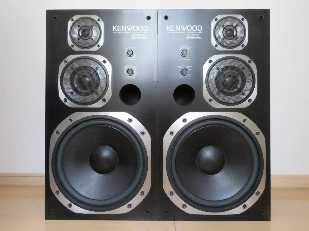 【美品】KENWOOD「LS-990AD」左のみ ケンウッド KENWOOD LS-990D スピーカーペア スタンド付き