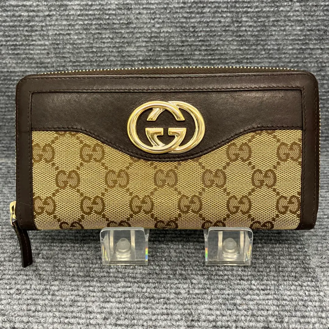 Thumbnail of GUCCI Gucci Long Wallet GG Canvas Interlocking 3986