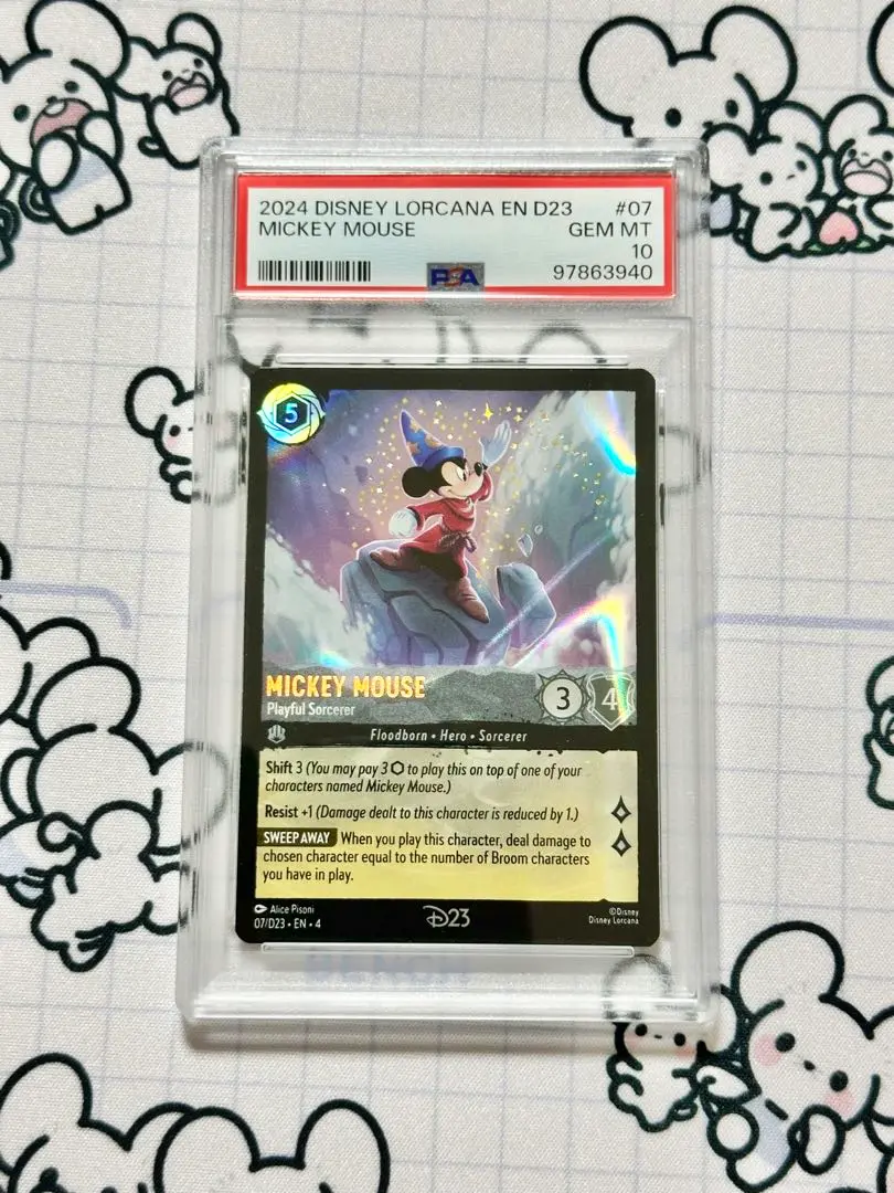 ❤入手困難 D23 Expo限定❤ミッキー ロルカナ カード
