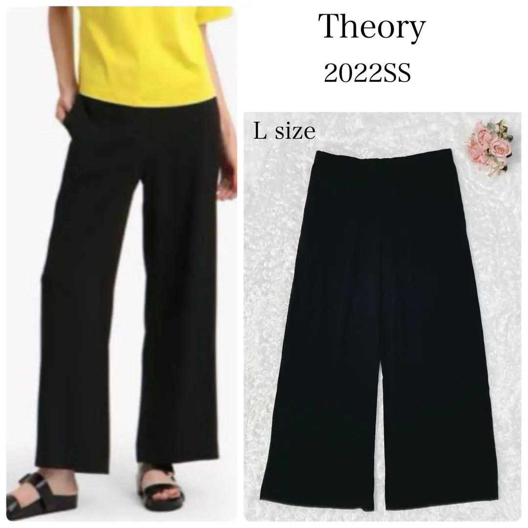 2025年最新】theory セオリー crepe powder crepe wide pull on