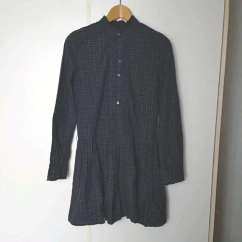 2025年最新】Louren stand collar check dressの人気アイテム