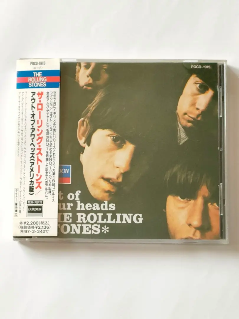 【♦復刻帯付き、ＵＳ盤ＬＰ】ローリング・ストーンズ／アウト・オブ・アワ・ヘッズ ♢復刻帯付き、US盤LP】ローリング・ストーンズ／アウト