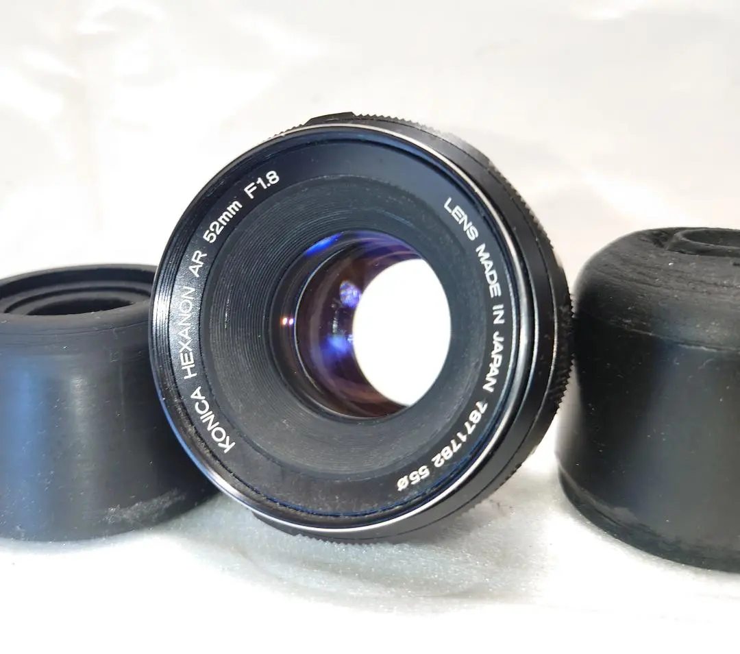 KONICA FTA＋HEXANON AR52ｍｍ Ｆ1.8・きれいな整備品中古 KONICA HEXANON 52mm F1.8 カビだらけでピント固着のジャンク