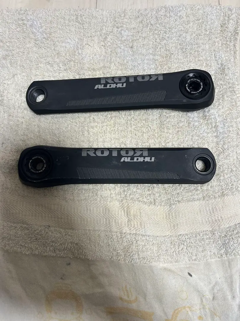 ROTOR ALDHU24 CRANK ARMS 【24mm】 | LORO CYCLE WO
