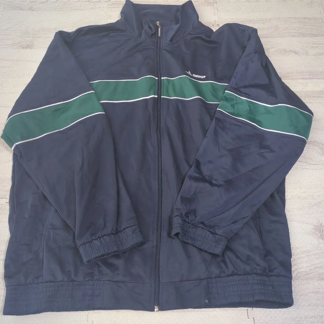 Thumbnail of PARIS Navy Striped Jacket - Men's