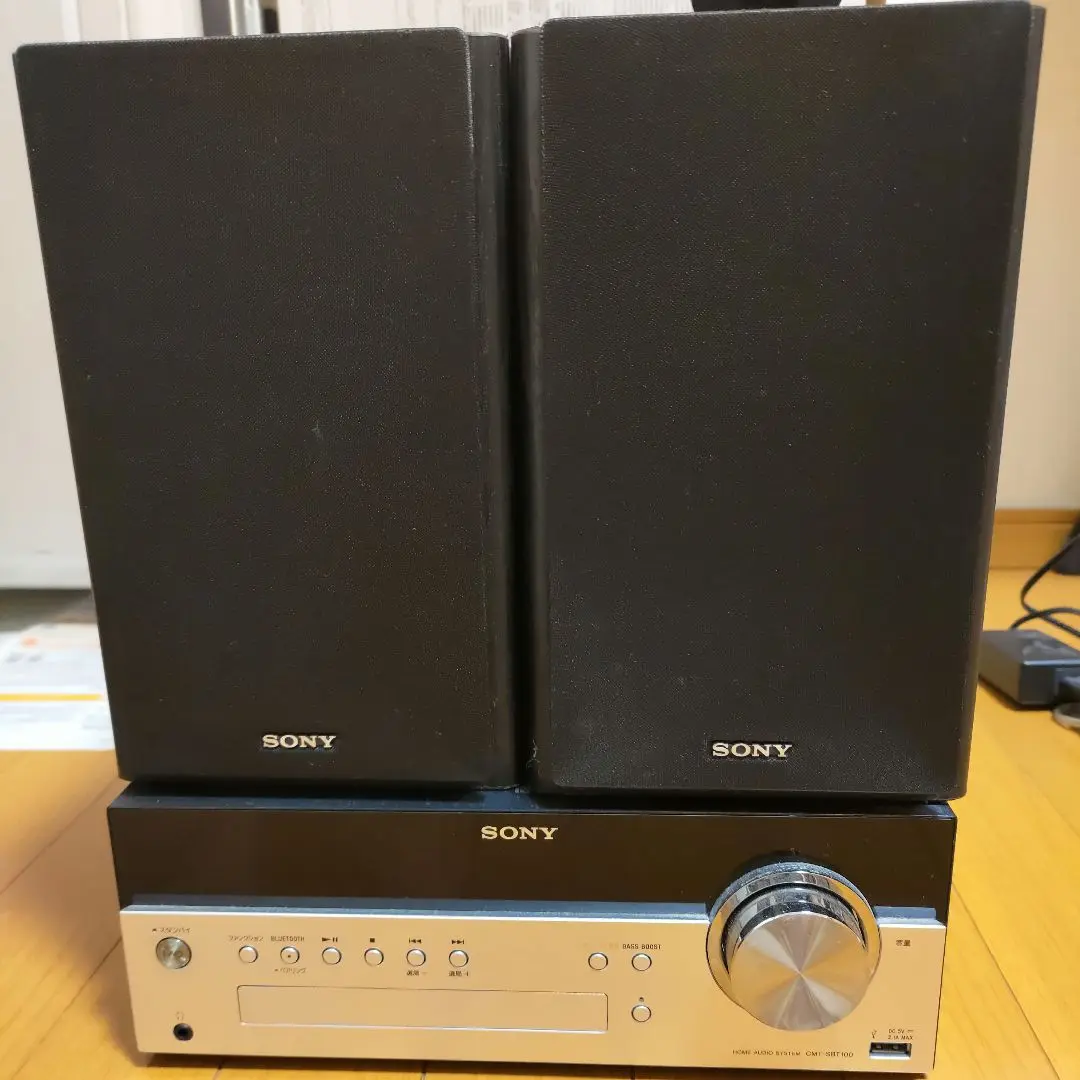 SONY　ホームオーディオシステム　CMT-SBT100 リモコンなし CMT-SBT100 特長 : Bluetoothでワイヤレスリスニング | システム