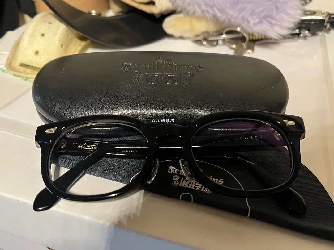 TENDERLOINテンダーロイン ×白山眼鏡 T-JERRY　灰キハク　中古 TENDERLOINテンダーロイン ×白山眼鏡 T-JERRY 灰キハク 中古