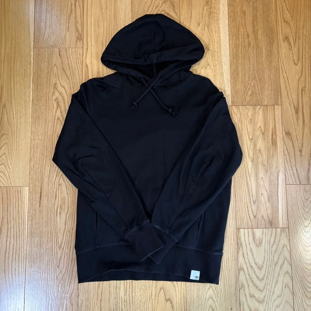 Thumbnail of Adidas black hooded sweatshirt