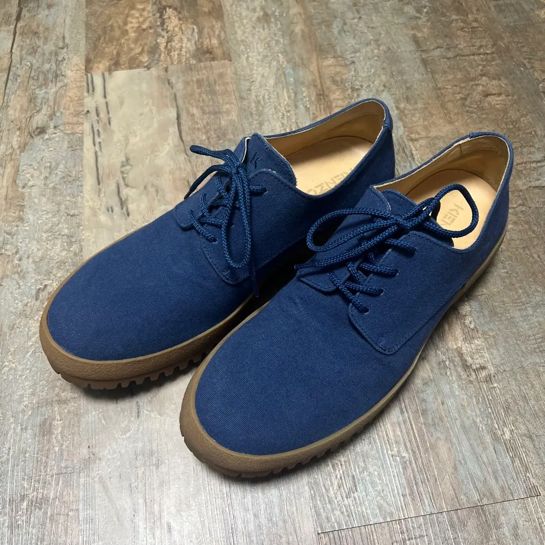 Thumbnail of KENZO Navy Canvas Shoes, Size 43