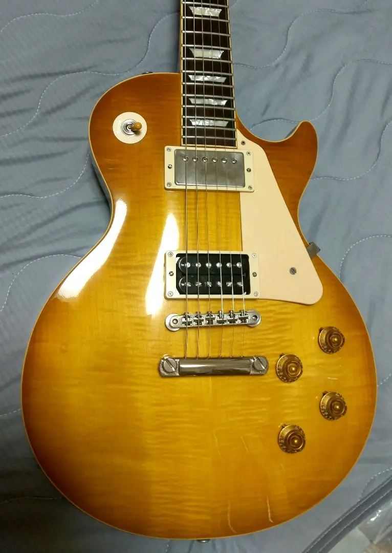 【使用感少/美品】Gibson ギブソン　セミアコ用　純正ハードケース　ブラウン 使用感少/美品】Gibson ギブソン セミアコ用 純正ハードケース
