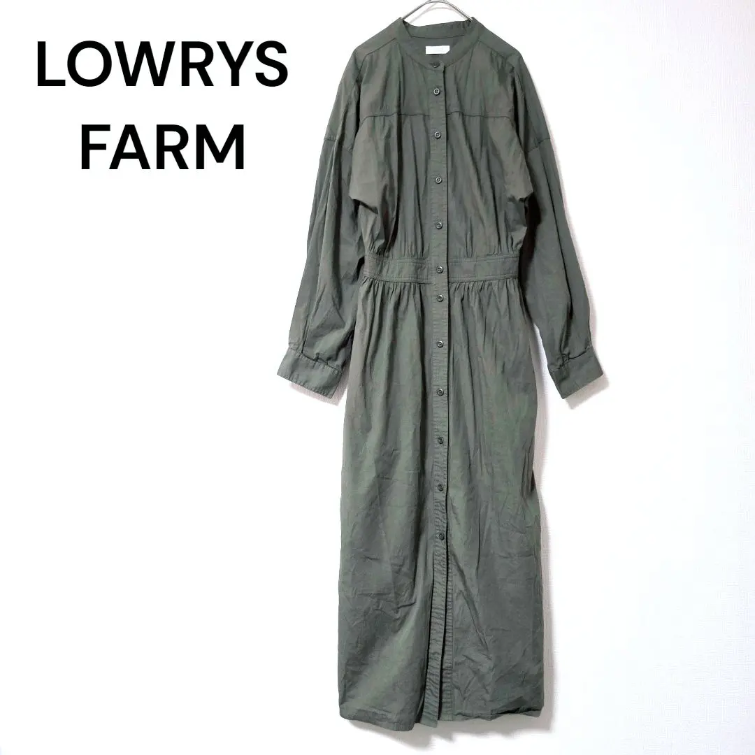 Thumbnail of LOWRYS FARM [F] Long Sleeve Long Dress with Buttons and Pockets