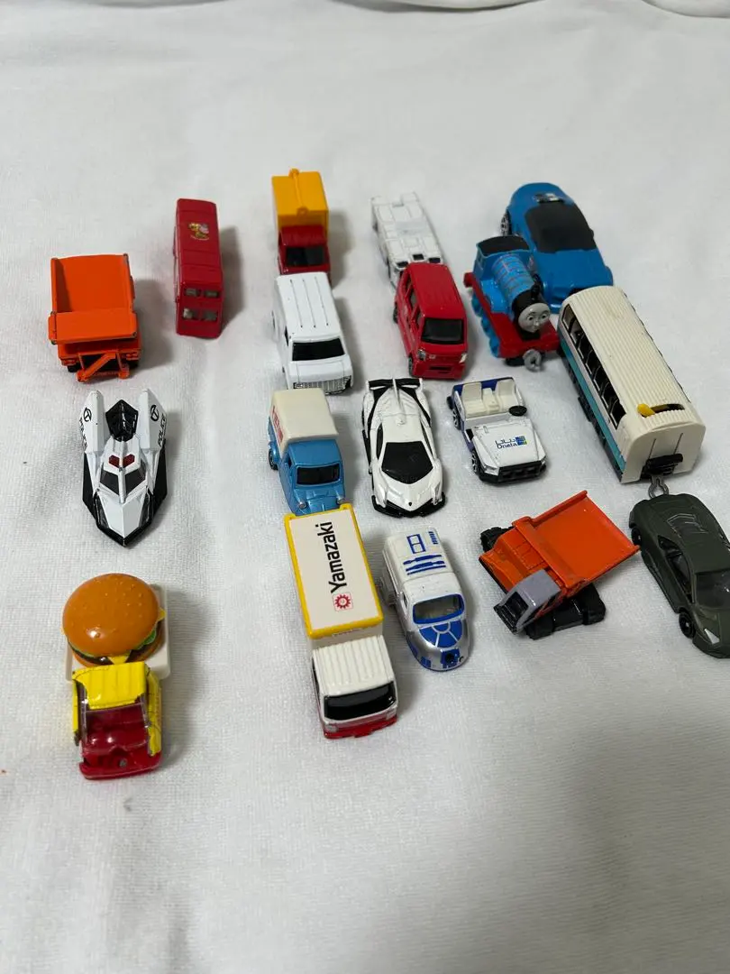 Thumbnail of [Tomica] + Other Miniature Car Set, 16 Cars