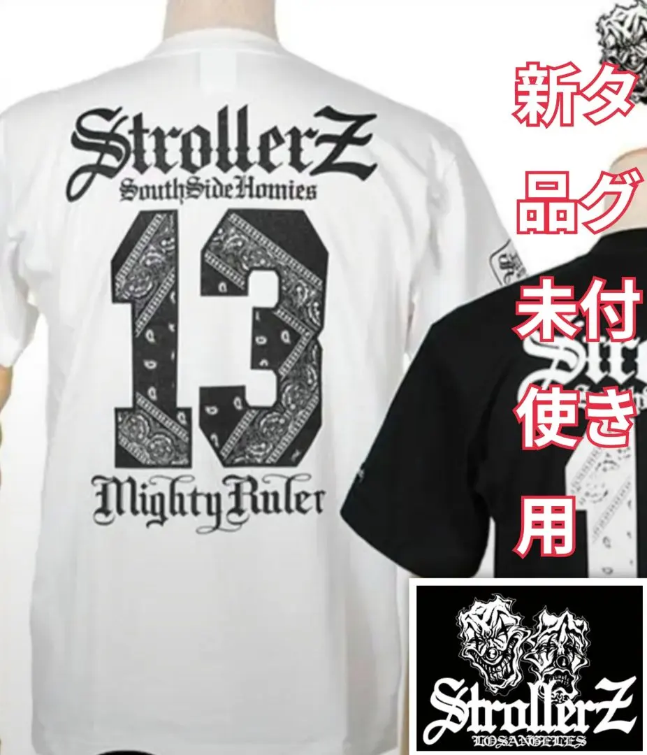 ⚡︎激レア⚡︎ strollerz ストローラーズ スタジャン 刺繍ロゴ ⚡︎激レア⚡︎ strollerz ストローラーズ スタジャン 刺繍ロゴ