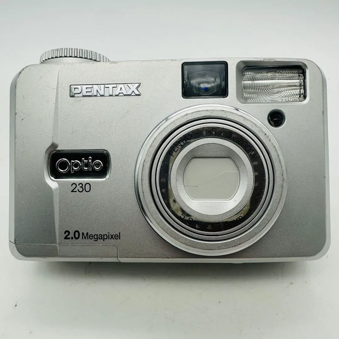 PENTAX Optio 230 2.0メガピクセル デジタルカメラ PENTAXコンデジ最低画素数のOPTIO 230 2002年発売 - YouTube