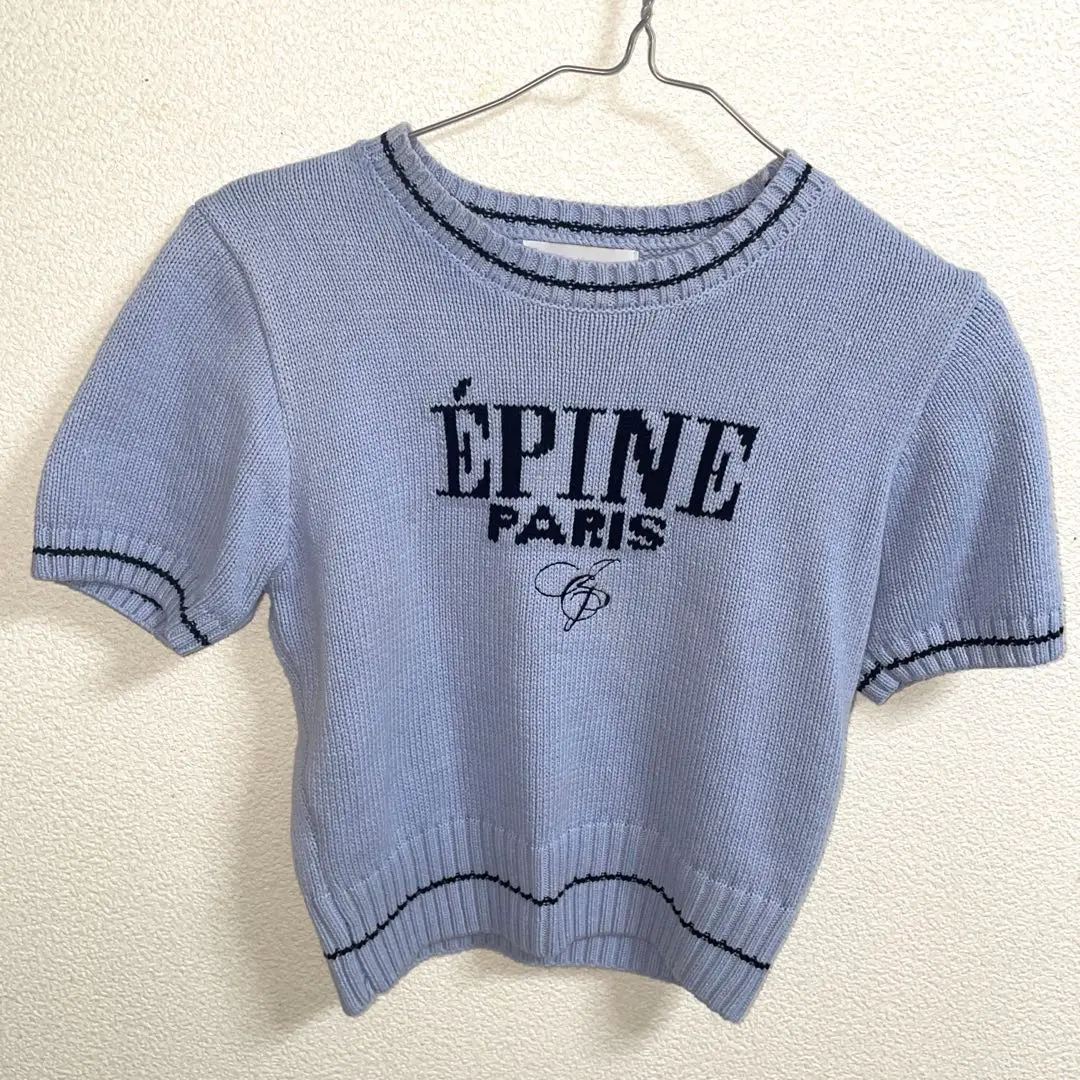 epine エピヌsummer knit 半袖 ÉPINE PARIS summer knit（4 color） | épine