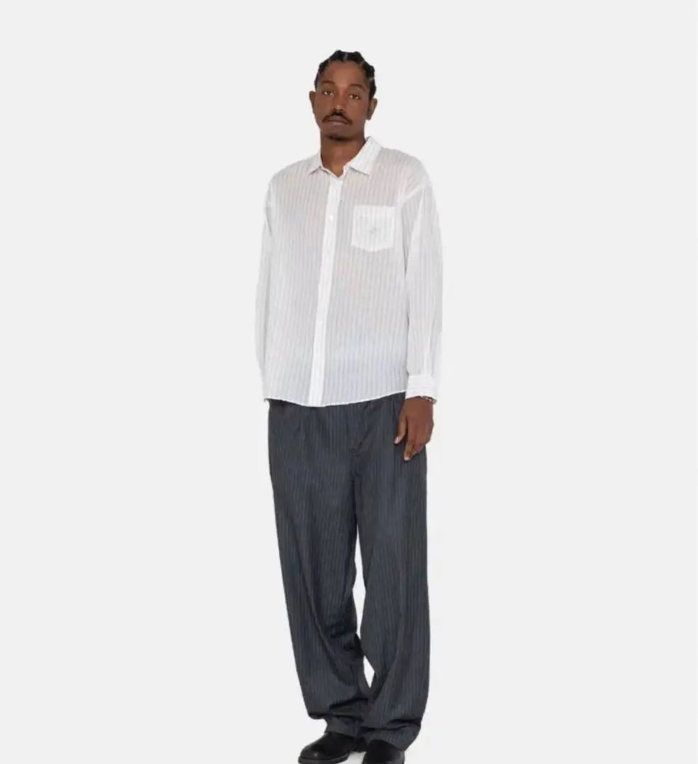 2025年最新】striped volume pleated trouserの人気アイテム
