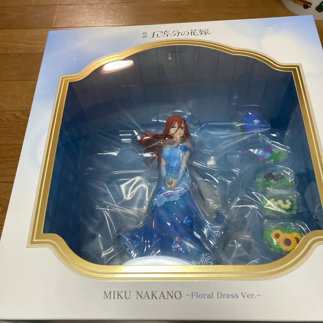 未開封 五等分の花嫁 渋スクフィギュア 三玖　eStream SHIBUYA SCRAMBLE FIGURE、映画「五等分の花嫁」より青を基調に