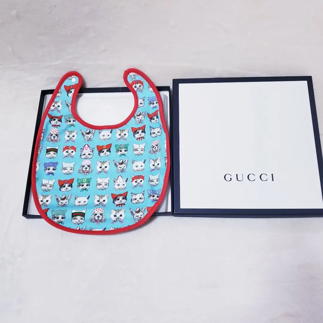 ※新品未使用　ヒグチユウコ×GUCCI ベビースタイ2枚セット 新品未使用 ヒグチユウコ×GUCCI ベビースタイ2枚セット スタイ