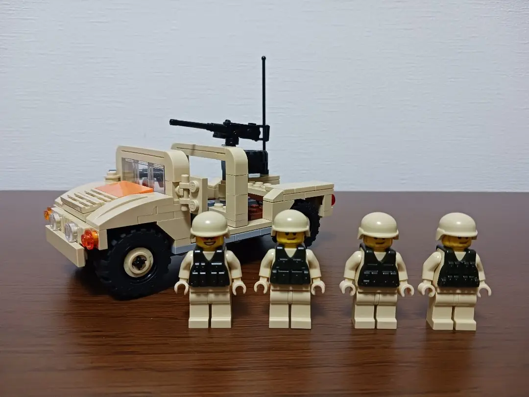 【なにわのアッキー】brickmania湾岸戦争米軍海兵隊ミニフィグ5体 なにわのアッキー】brickmania湾岸戦争米軍海兵隊ミニフィグ5体
