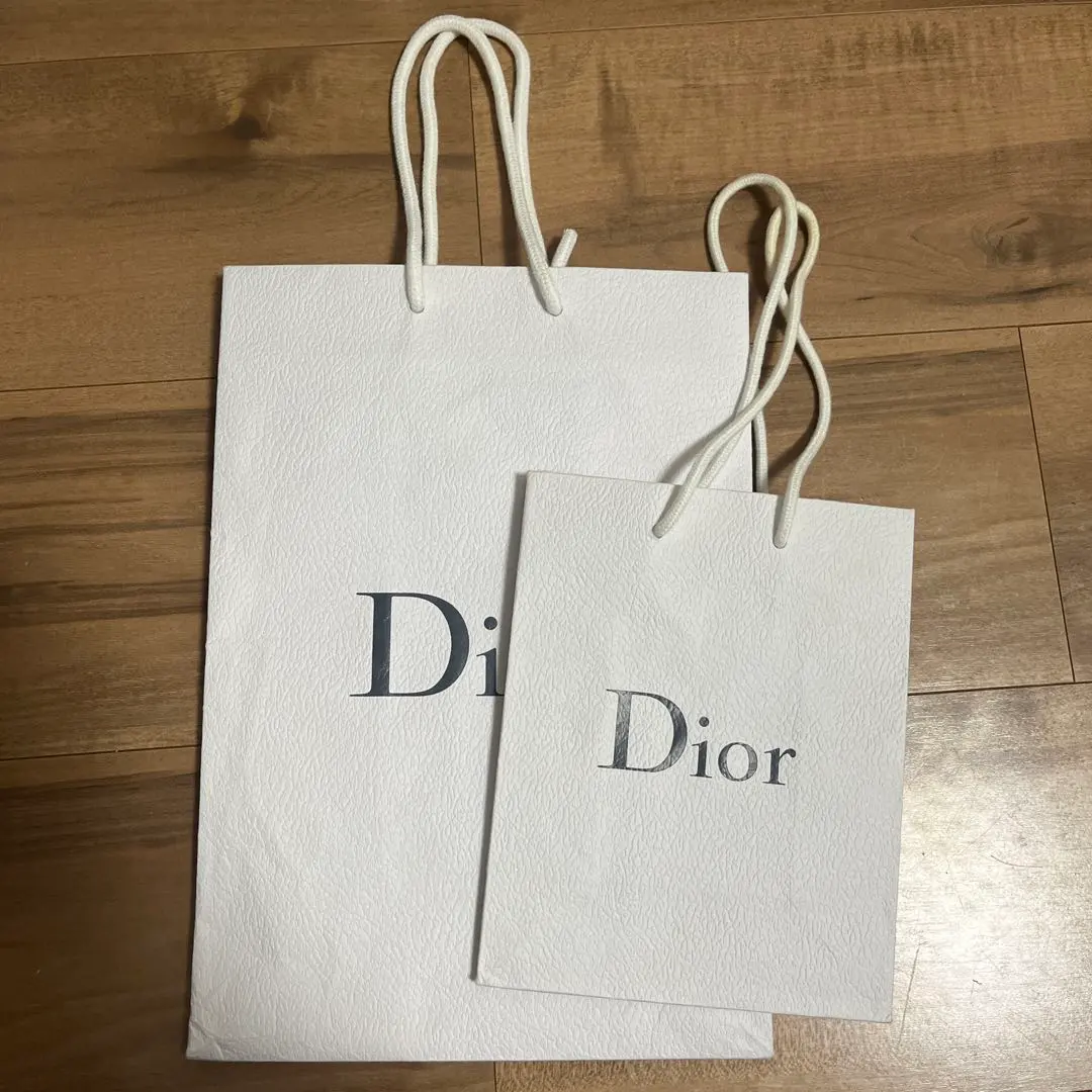 Thumbnail of Dior Shopping Bags, Large and Small Set