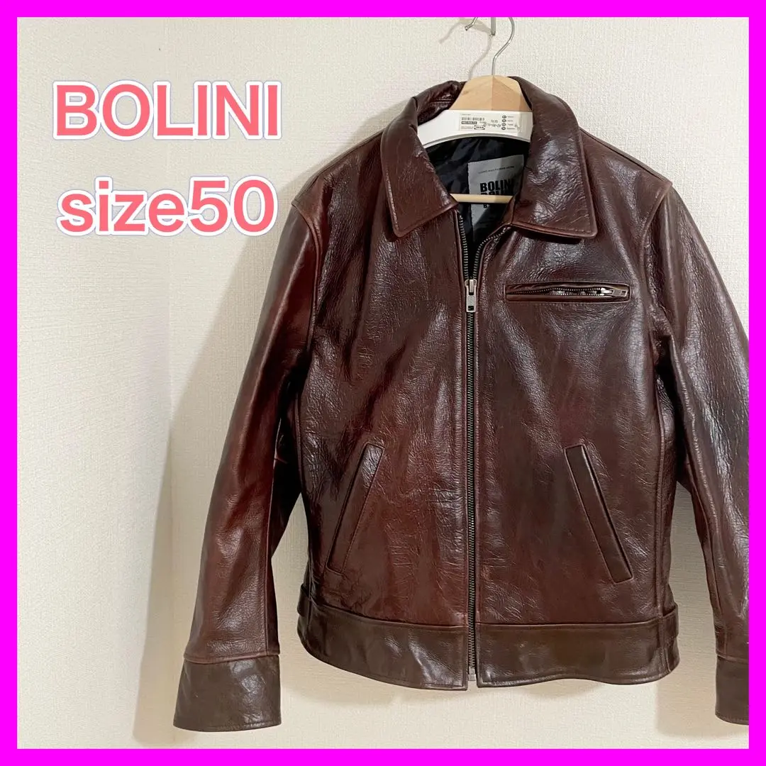 2025年最新】BOLLINI メンズ レザージャケット・ライダースの