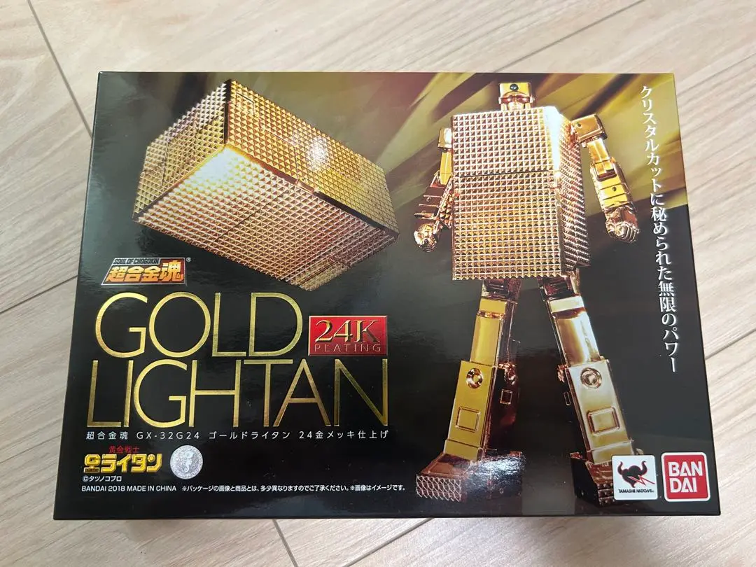 超合金魂 GX-32G24 ゴールドライタン 金メッキ仕上げ バンダイ 未開封 超合金魂 GX-32G24 ゴールドライタン 24金メッキ仕上げ | 魂ウェブ
