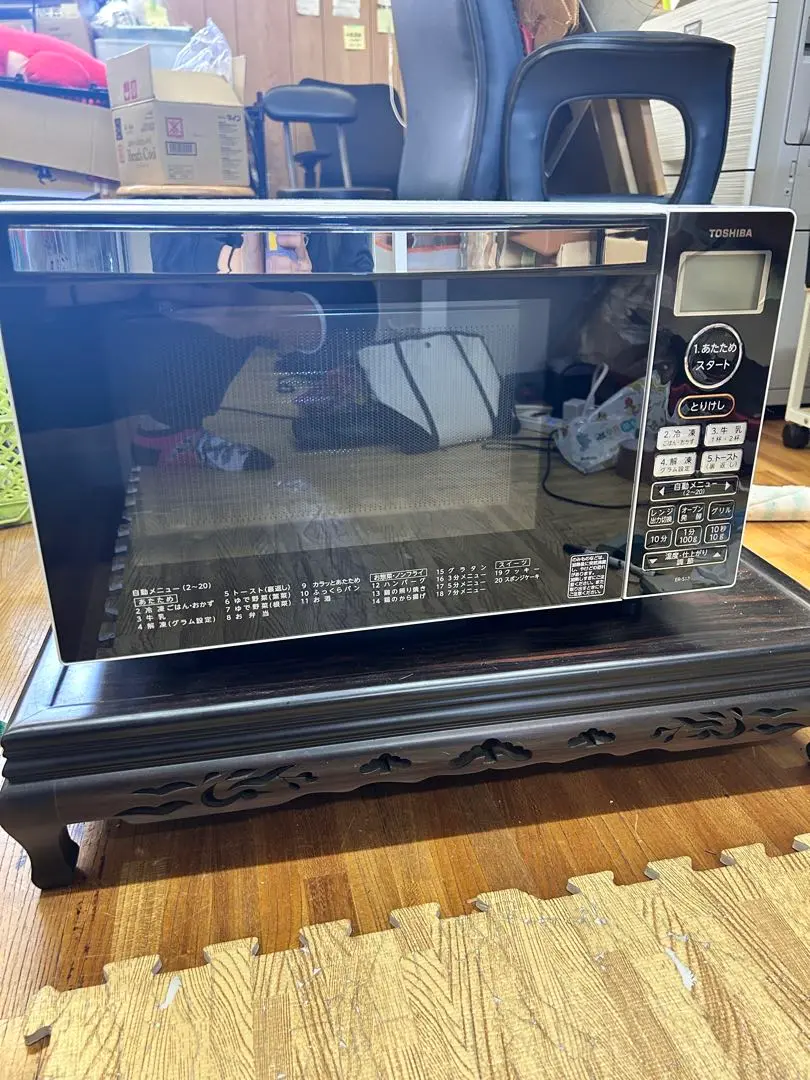 東芝　TOSHIBA ER-S18(W)　電子レンジ　2020年　中古　オーブン Amazon | 東芝 オーブンレンジ 18L ホワイトTOSHIBA ER-S18-W