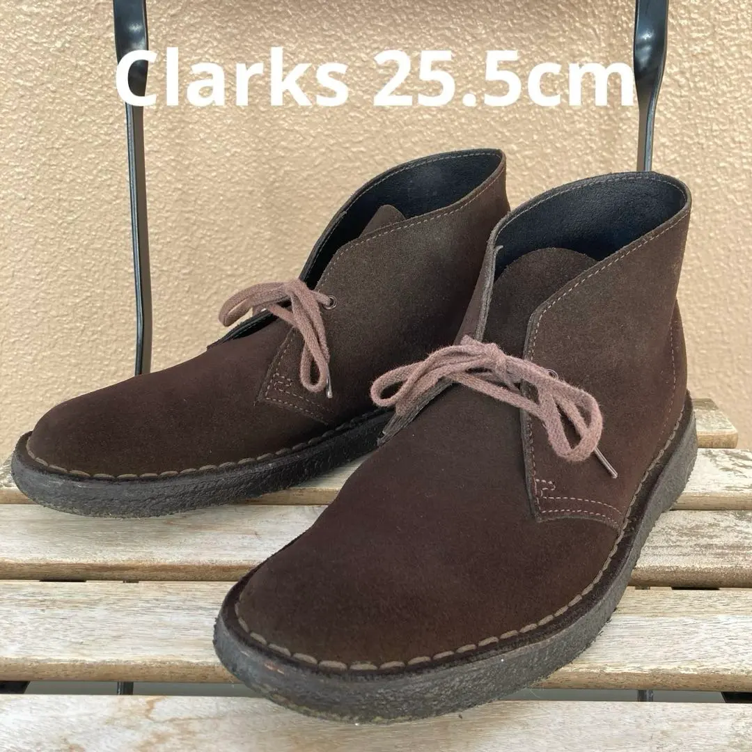 Clarks 沙漠靴 棕色 25.5cm 的縮圖