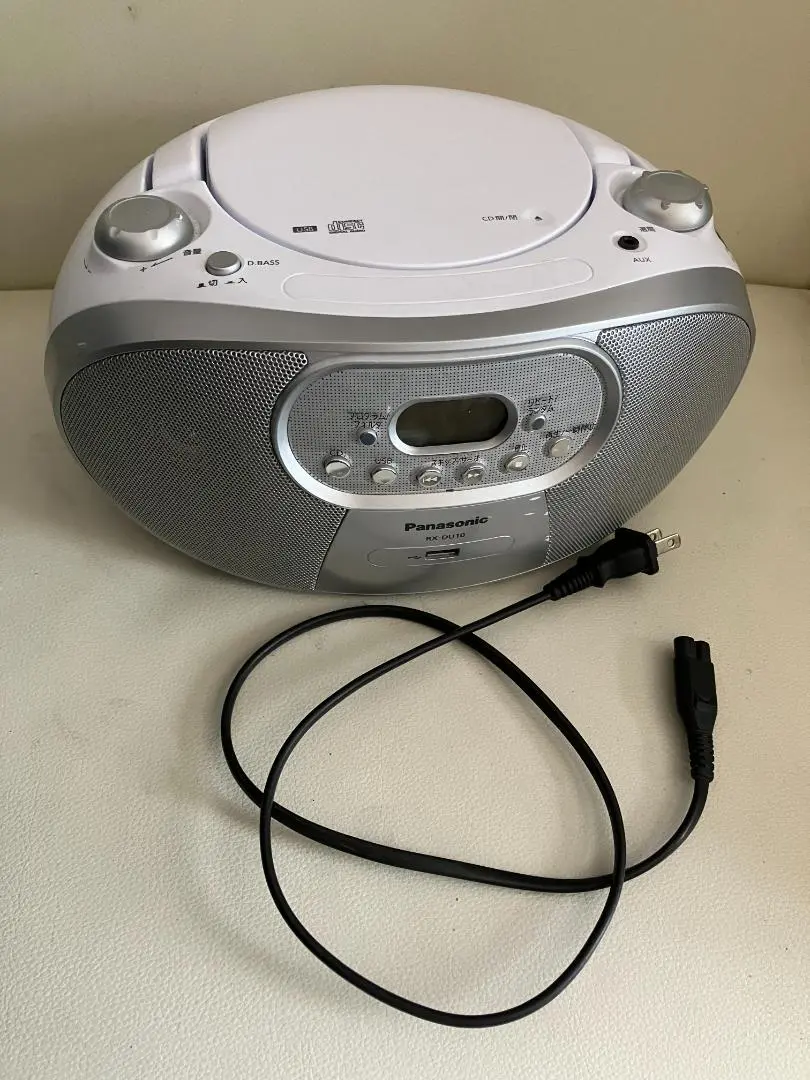 未使用 ポータブルステレオCDシステム Panasonic RX-DU10-W 楽天市場】rx－du10の通販