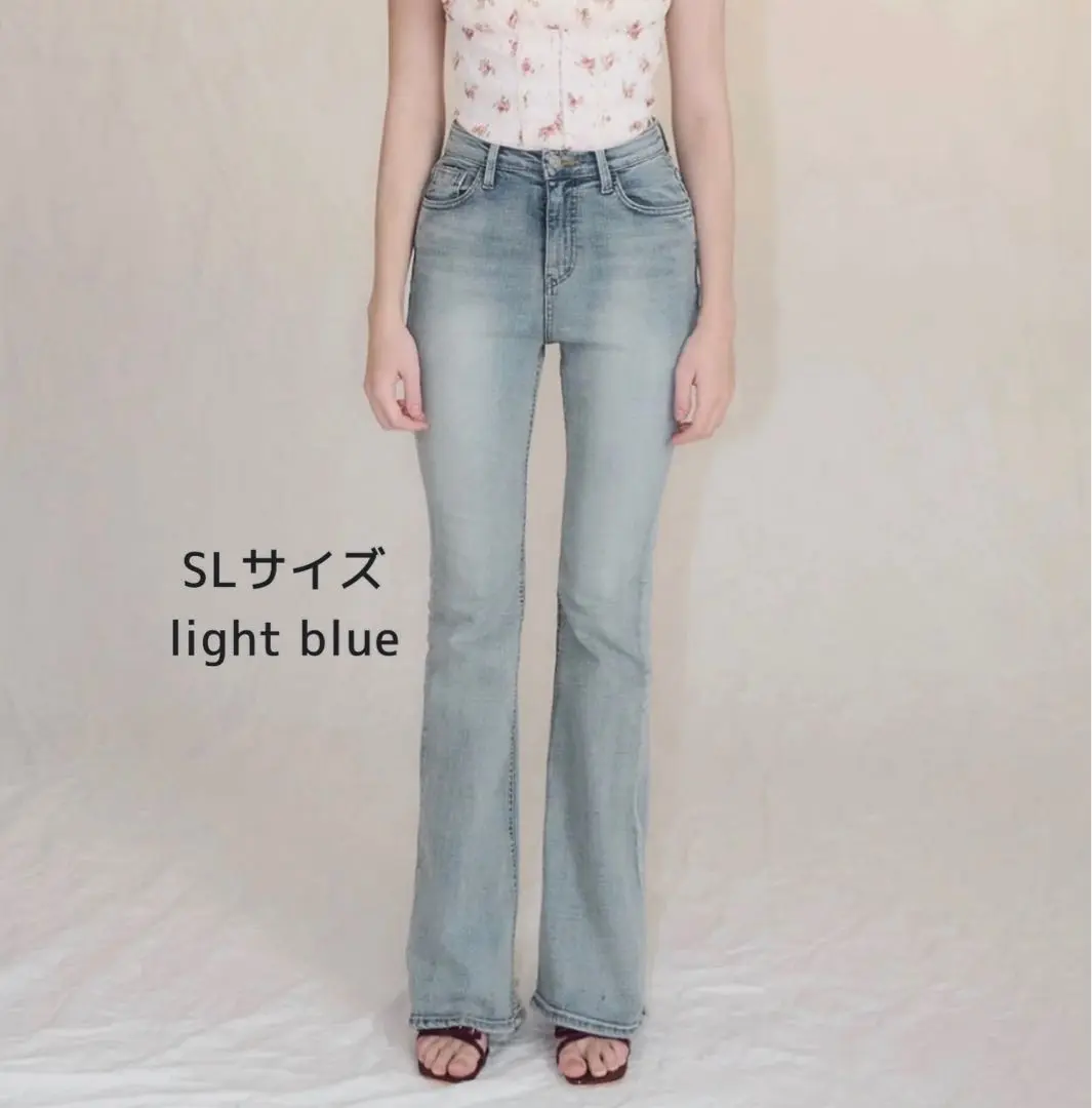 パンツ yilon SEMI FLARE DENIM 2025年最新】yilon デニムの人気アイテム - メルカリ
