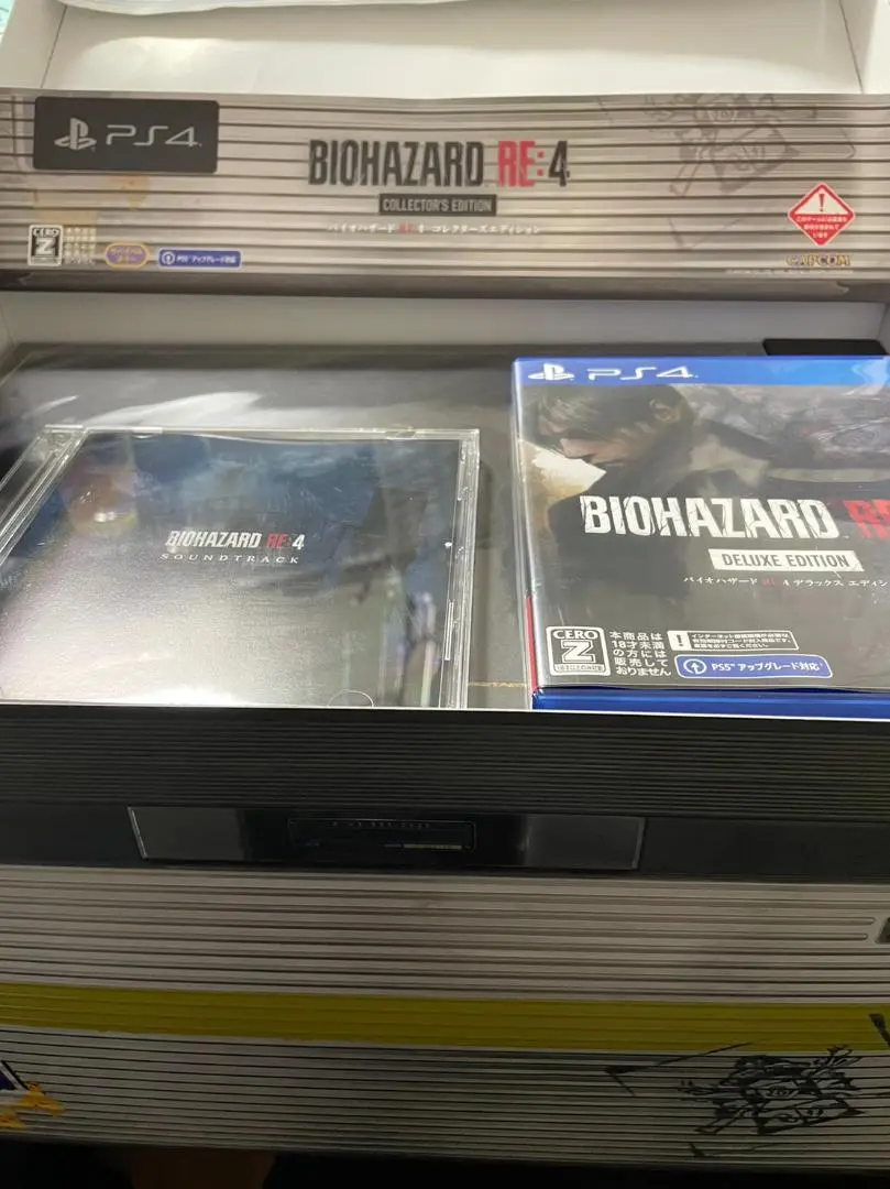 【ソフトなし】バイオハザードre4 コレクターズエディション 特典セット ゲームソフトとグッズがセットになったコレクターズエディション
