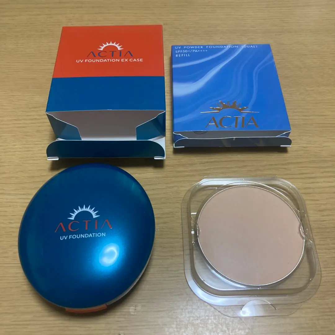 Thumbnail of ACTIA UV Powder Foundation EX Refill & Case Set