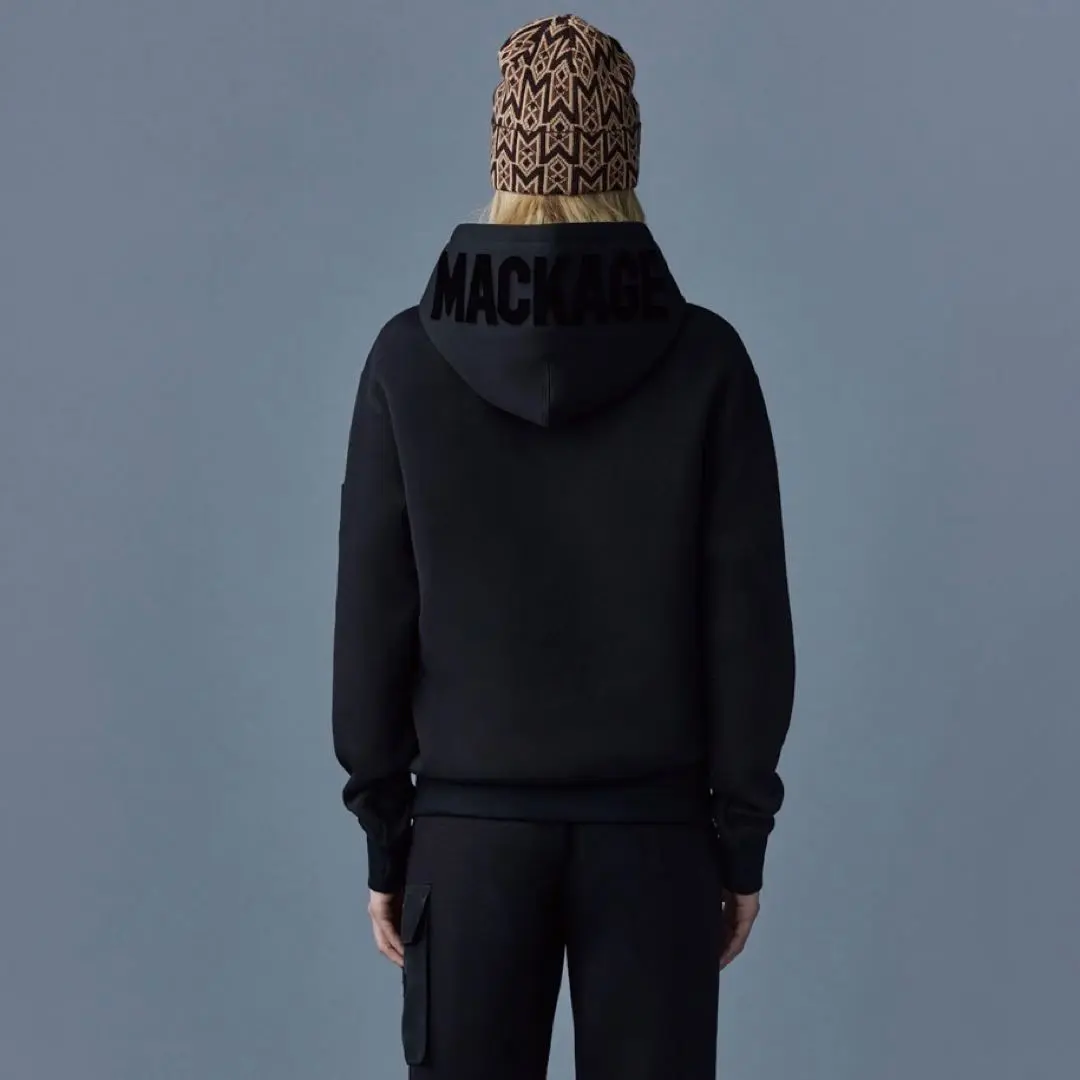 【美品】　MACKAGE ダブルフェイス　パーカー　キャメル L マッカージュ 美品】 MACKAGE ダブルフェイス パーカー キャメル L マッカージュ