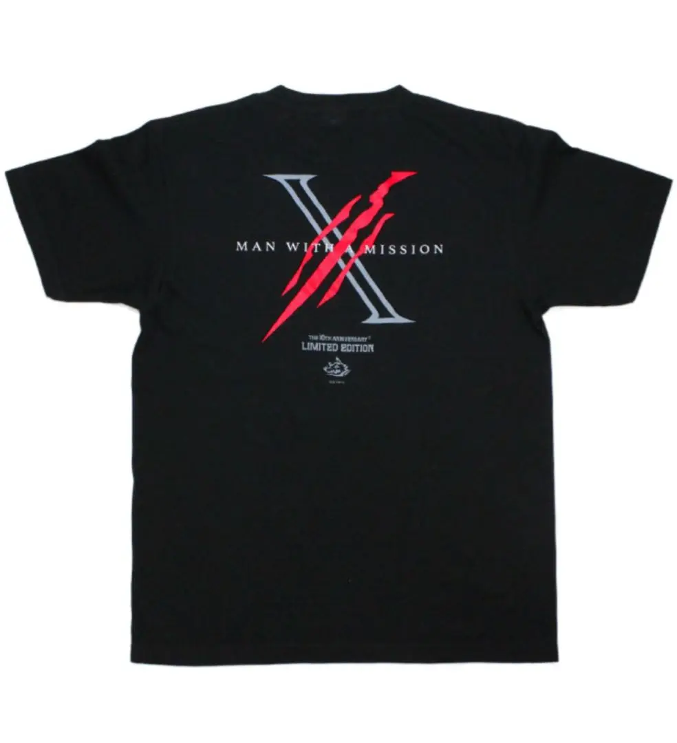 MAN WITH A MISSION 10周年メモリアルTシャツ Amazon.co.jp: MAN WITH A MISSION 10周年メモリアルTシャツ S