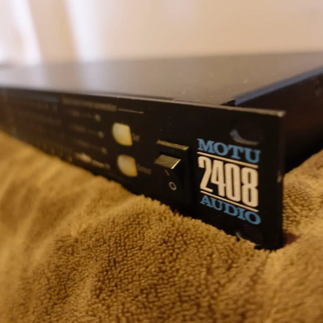 MOTU 2408 AUDIO オーディオインターフェース　プロセッサー？激レア MOTU 2408 MK1 Rackmount Digital Interface Analog Converter