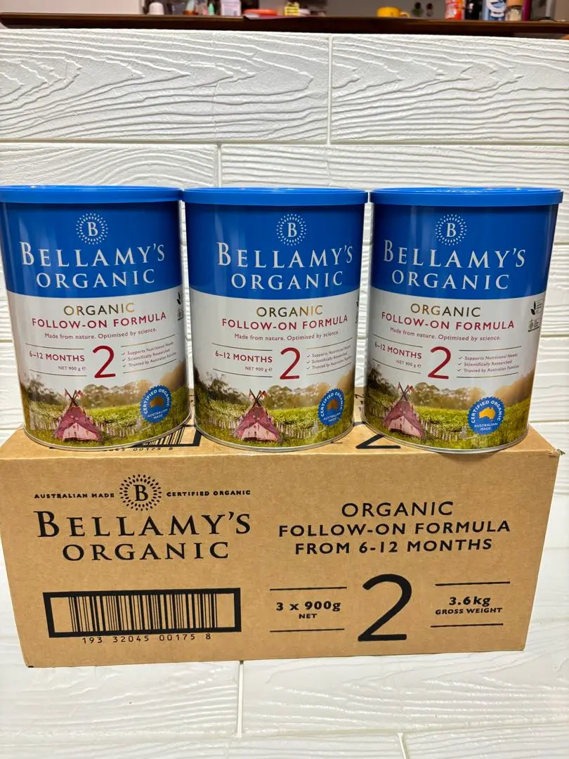 Bellamy ベラミーズ オーガニック 粉ミルク ステップ2 mydeen出品 Bellamy's Organic ベラミーズ オーガニック粉ミルク ステップ2