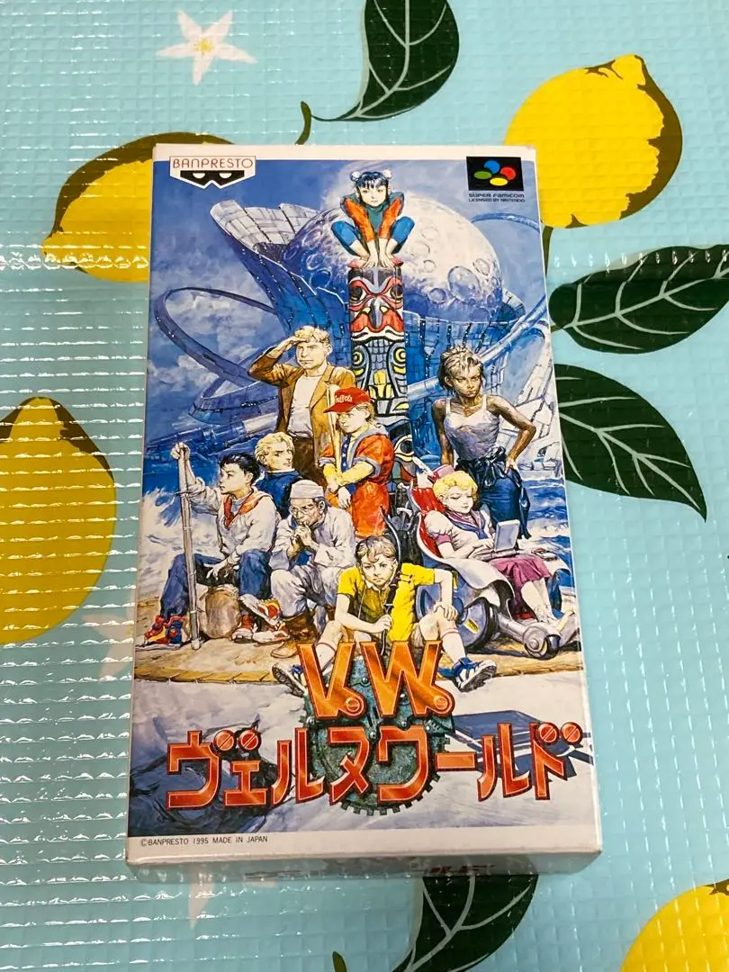 SFC ヴェルヌワールド バンプレスト Verne World BANPRESTO (バンプレスト) スーパーファミコン用ソフト 箱・説明