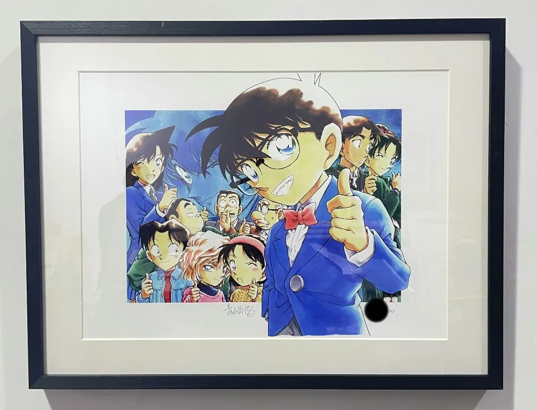 青山剛昌先生直筆サインプリマグラフィ複製原画 | YUKIUSAGI