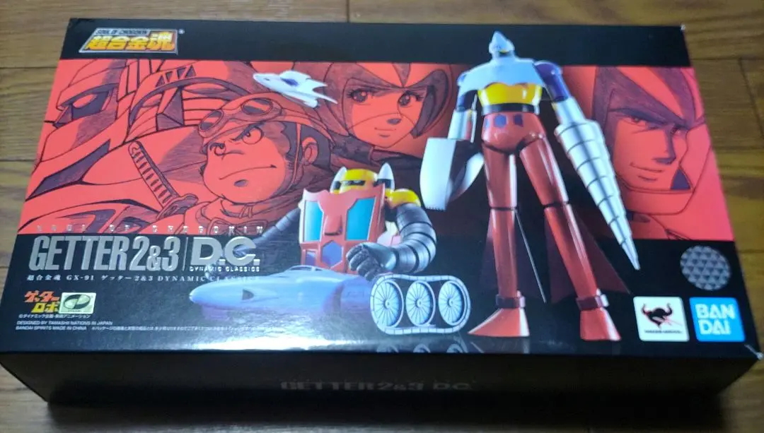 未開封品 バンダイ超合金魂 ゲッターロボ GX-91 ゲッター2&3 D.C. 超合金魂 GX-91 ゲッター2&3 D.C. | 魂ウェブ