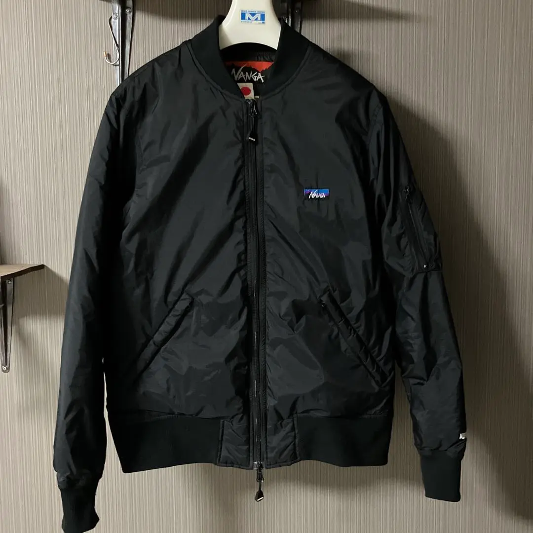 『美品』NANGA ナンガ 別注モデル MA-1 NANGA ナンガ 別注モデル MA-1 AURORATEX DOWN JACKET オーロラ