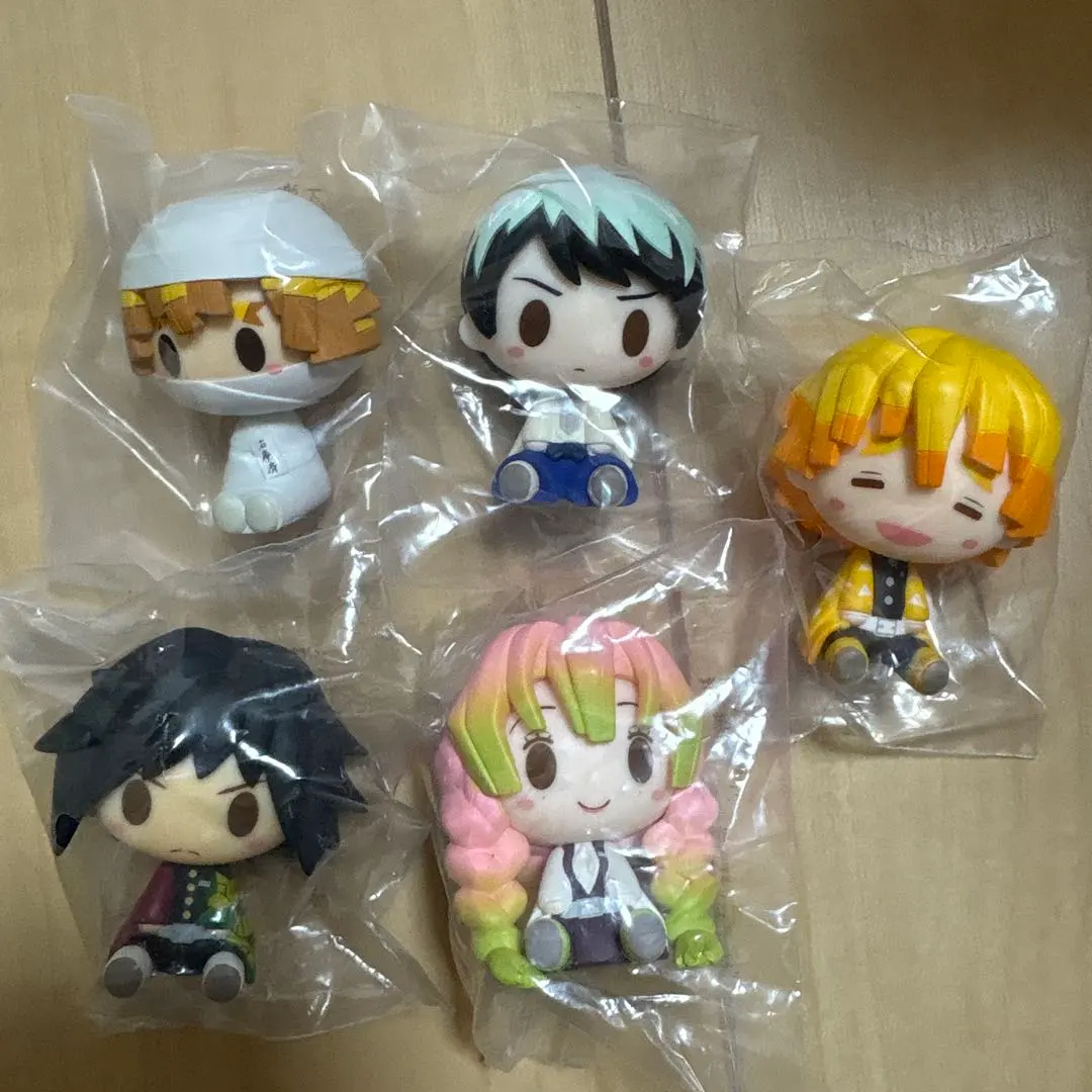 Thumbnail of Kimetsu no Yaiba Ichiban Kuji Chokonokko Figure Set: Giyu Tomioka, Mitsuri Kanroji, Yushiro, etc.