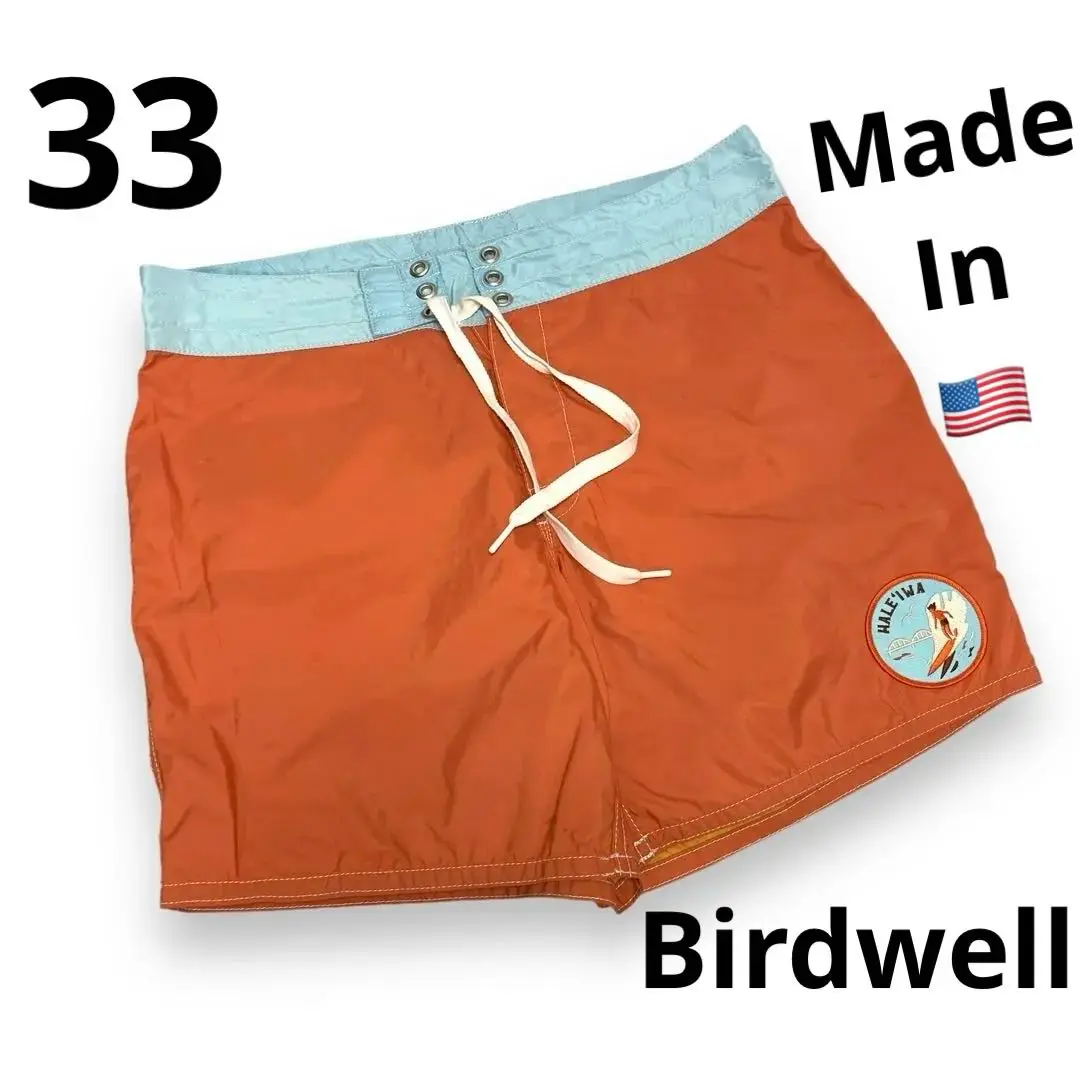 BIRDWELL サーフパンツ　33 オリーブグリーン BIRDWELL サーフパンツ33 オリーブグリーン