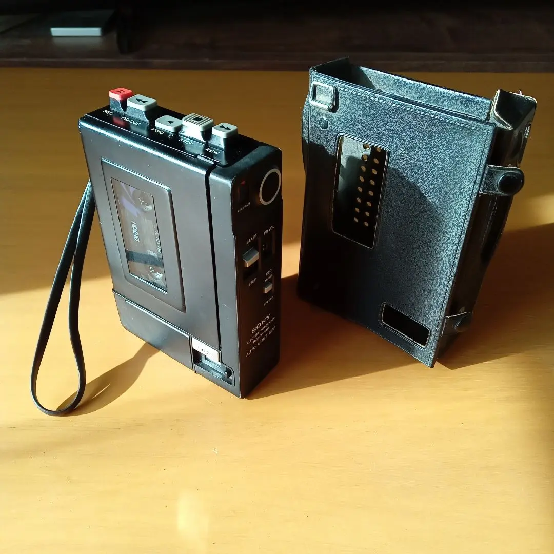 SONY カセットコーダーtc-1000b Sony TC-1000B Tape Recorder Portable Cassette Player Black