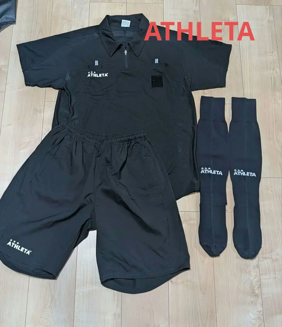 ATHLETA - 【超美品】アスレタ審判服　サッカーレフリーウェア上下 Lサイズ 楽天市場】アスレタ レフリーウェア 3点セット サッカー 審判着