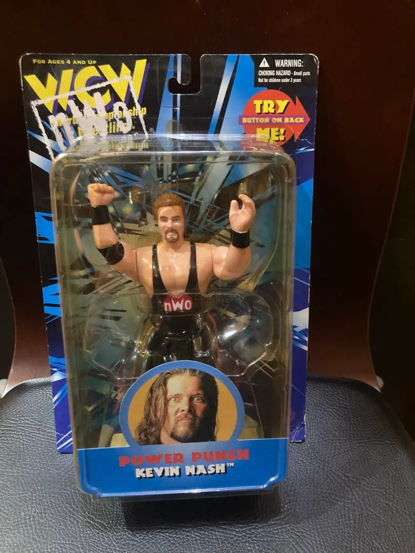 プロレスフィギュアセット③ RED&BLACK nWo WCW WWE WWF WCW Red and Black Attack Eric Bischoff Kevin Nash Hollywood