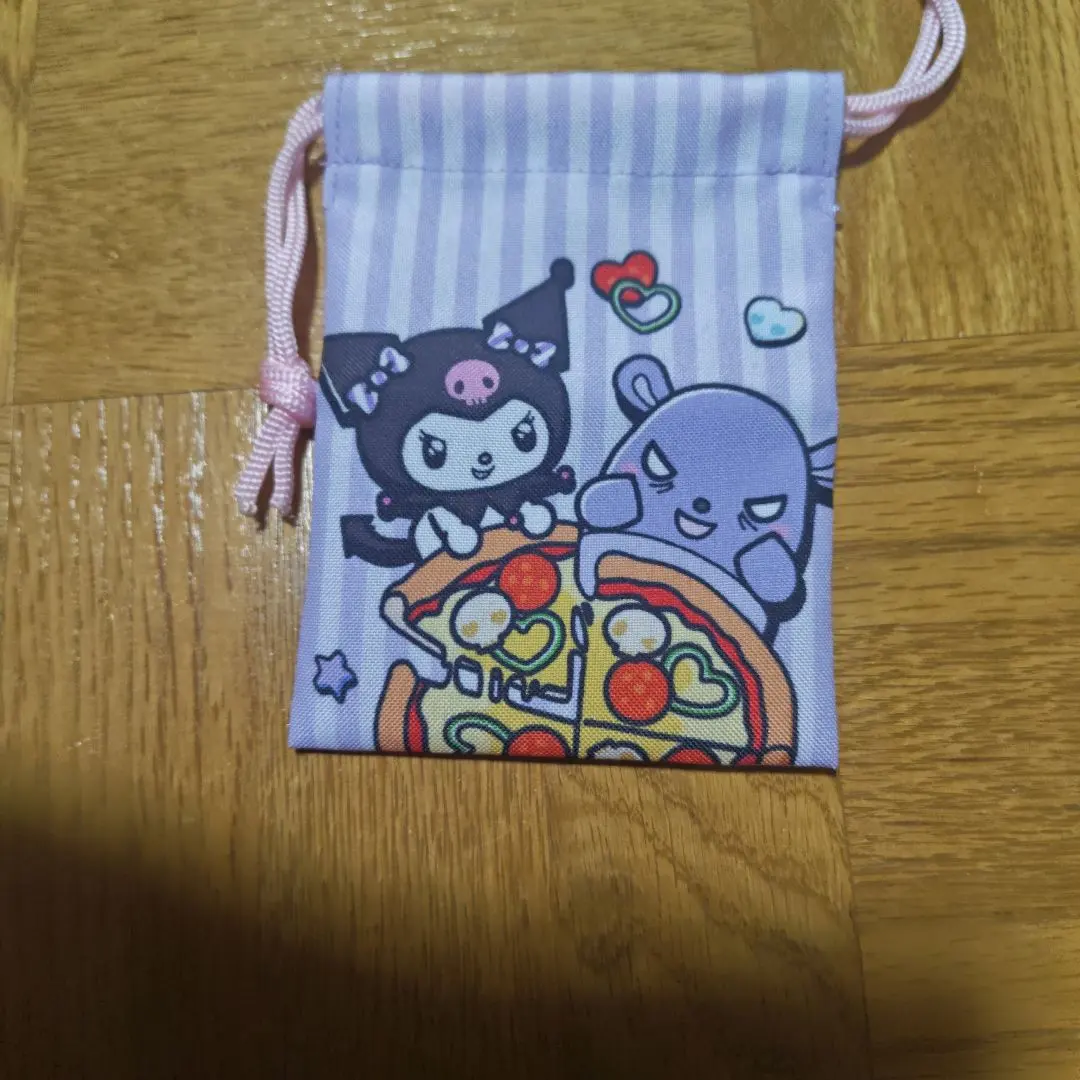 Thumbnail of Sanrio Kuromi Small Drawstring Pouch 2025