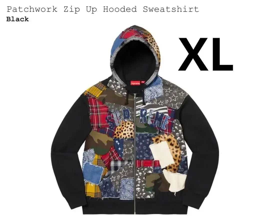 Supreme パッチワークスウェット Collegiate Patchwork Leather Hooded Sweatshirt | Supreme 23fw