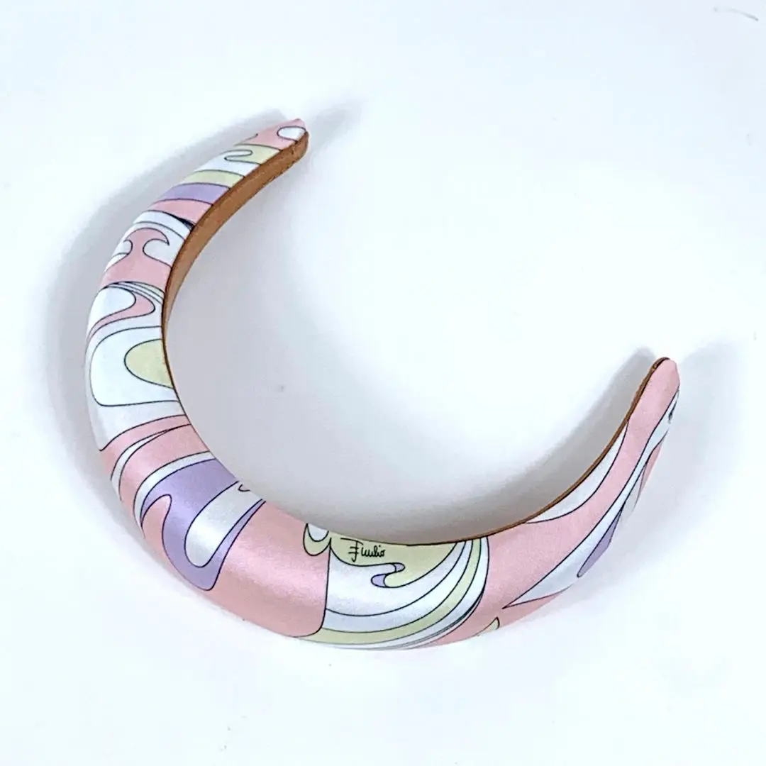 Z*o様 美品 エミリオプッチ カチューシャ EMILIO PUCCI ヘアアク EMILIO PUCCI エミリオプッチ ヘアバンド Leopardo レオパード