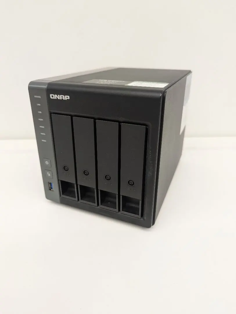 中古美品QNAP TS-431X2 4ベイNAS 3tb 4hdd 計12tb 中古美品